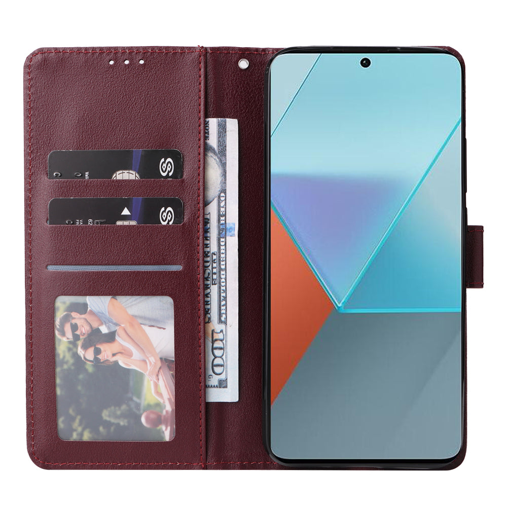 For Xiaomi Redmi Note 13 Pro 5G / Poco X6 5G Phone Case Wallet Stand Leather Cover For Xiaomi Redmi Note 13 Pro 5G / Poco X6 5G Phone Case Wallet Stand Leather Cover